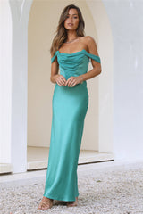 Princess Moment Maxi Dress Green