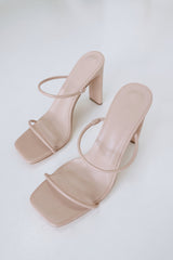 The Blair Heels Nude PU