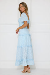 Show My Love Maxi Dress Blue