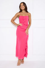Timelessly Yours Maxi Dress Pink